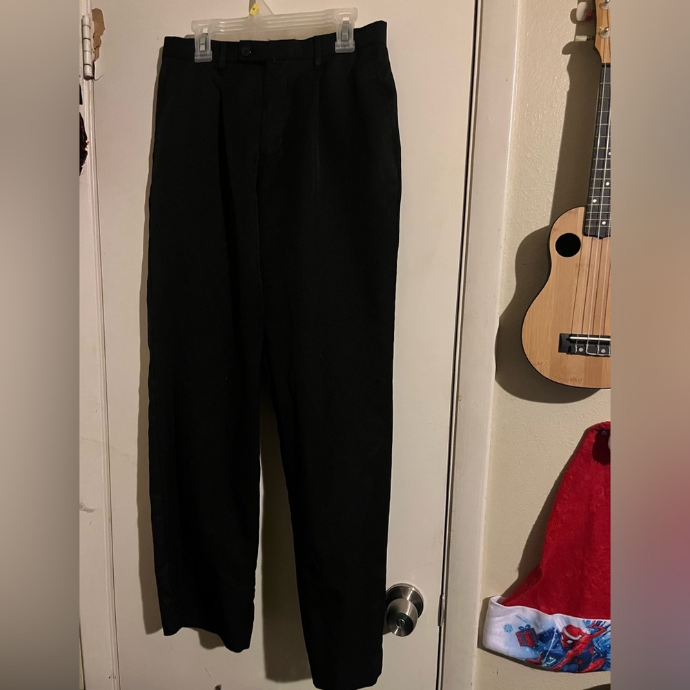 black dress slacks